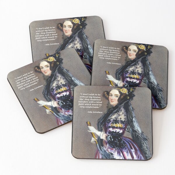 Item preview, Ada Lovelace (Portrait by Alfred Chalon) Classic designed and sold by Jsheilar.