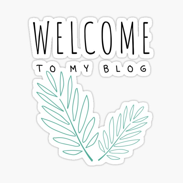 Artikel-Vorschau von WILLKOMMEN IN MEINEM BLOG, designt und verkauft von successmom.