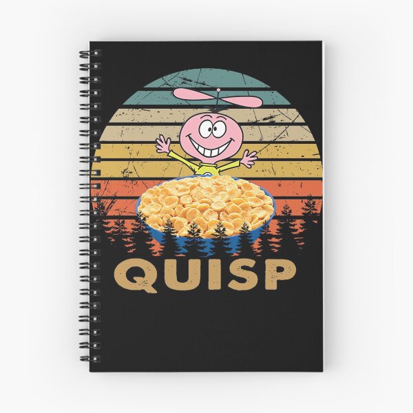 Item preview, Quisp logo retro breakfast cereal designed and sold by BrendaBarr1639.