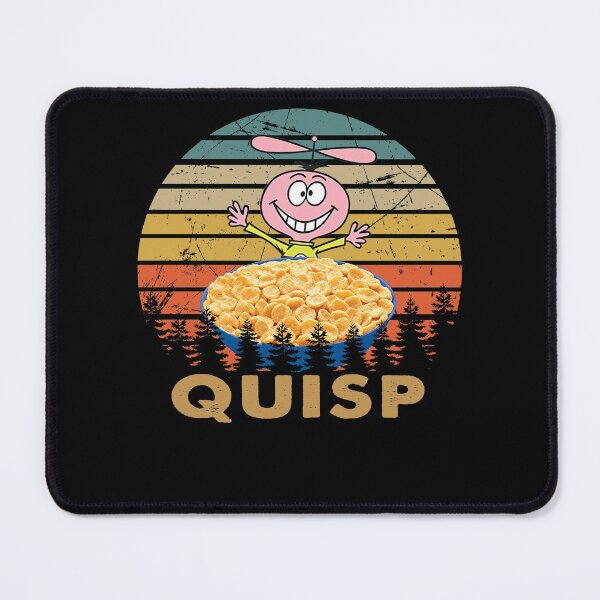 Item preview, Quisp logo retro breakfast cereal designed and sold by BrendaBarr1639.
