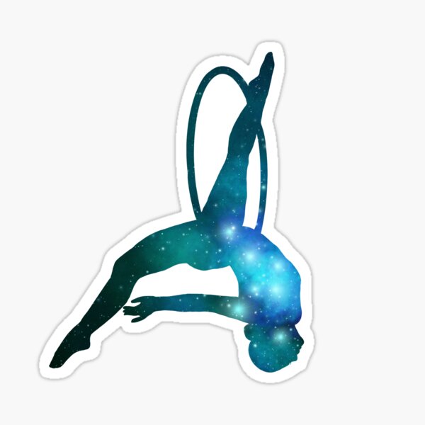 Aerial hoop Galaxy Sticker