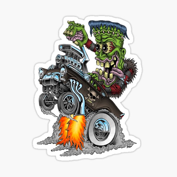 Item preview, Frankenstein-Wheelie designed and sold by brittmadding.