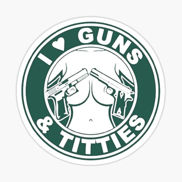 I LOVE GUNS & TITTIES – Custom Patch Canada