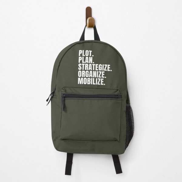 Item preview, Plot Plan Strategize Organize Mobilize - Killer Mike Quote designed and sold by Olivia8899.