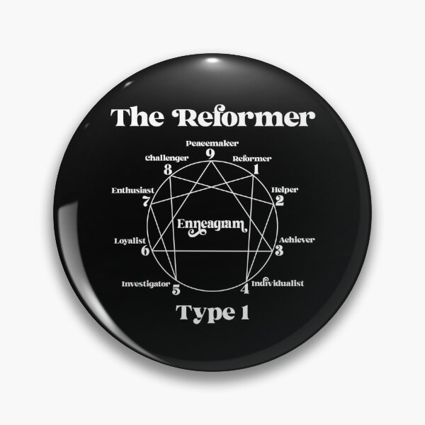 Item preview, Type One Enneagram Personality Chart, the Reformer designed and sold by TheMurphyGirl.