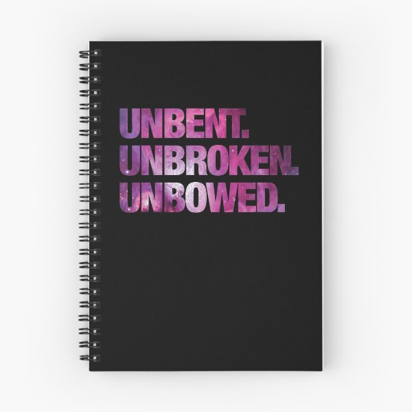 Item preview, Unbent. Unbroken. Unbowed. designed and sold by nadabing.