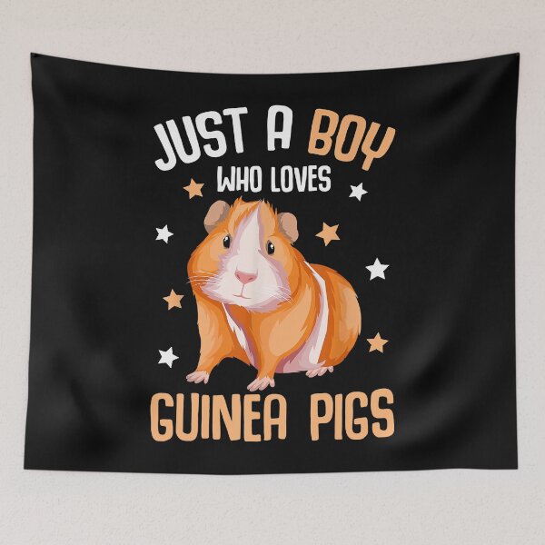 Item preview, Just a Boy who loves Guinea Pigs Funny designed and sold by spherevilla.
