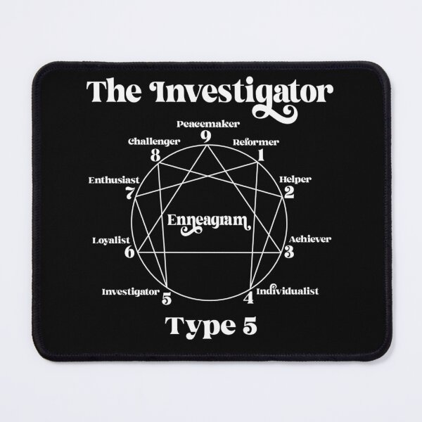 Item preview, Enneagram Type Five Chart, the Investigator designed and sold by TheMurphyGirl.