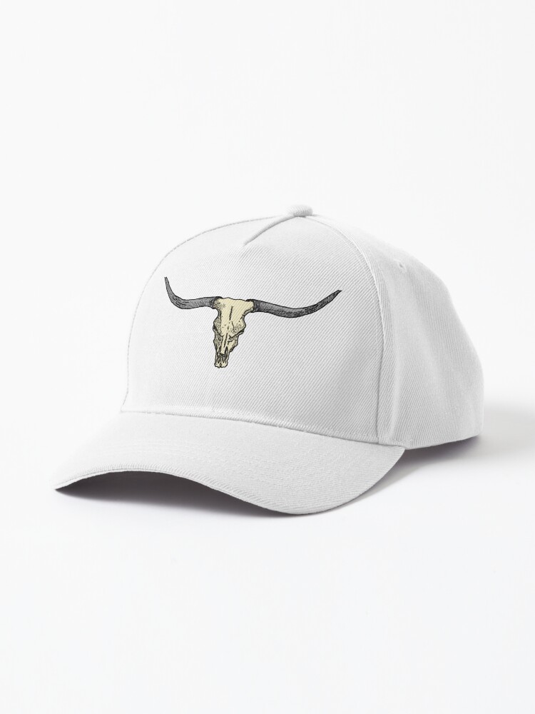 texas longhorns skull cap