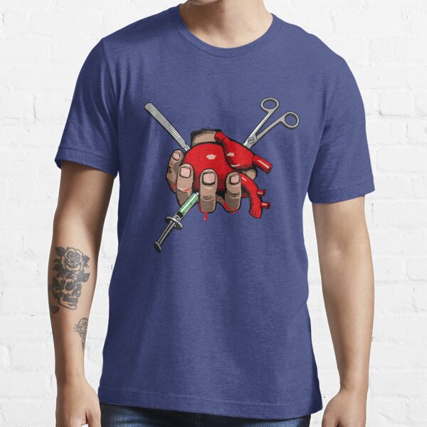 Surgeon Simulator - Heart with Syringes - Official Merchandise Essential T-Shirt