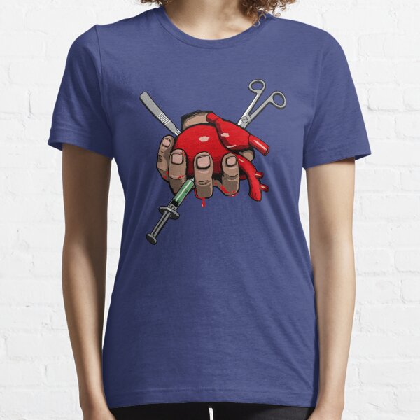 Surgeon Simulator - Heart with Syringes - Official Merchandise Essential T-Shirt