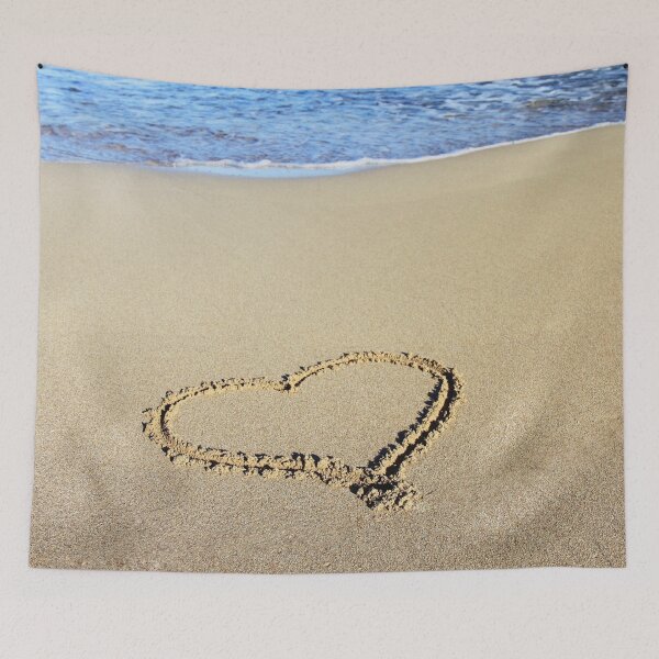 Artikelvorschau, Herz im Sand entworfen und verkauft von WeTrieditatHome.