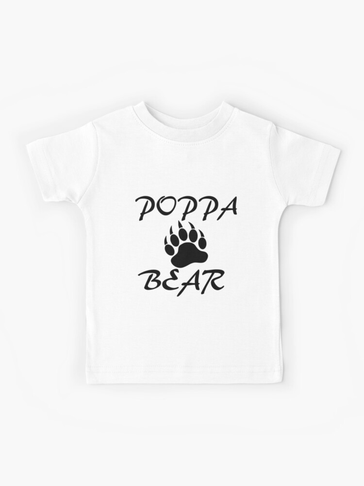 Dad Papa Bear Two Cubs Shirt 2 Kids Father's Day Gift Long Sleeve Shirt