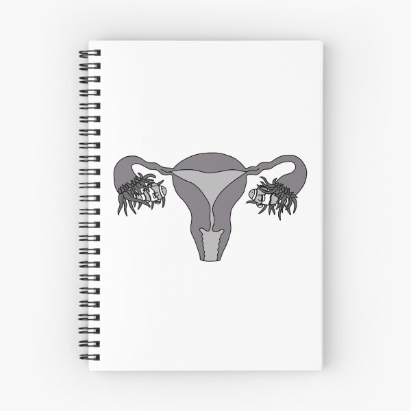 Item preview, Underwater uterus grey - small logo designed and sold by VeroPasdumonde.