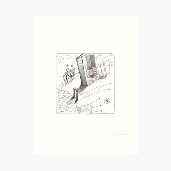Pets in Grand Places Art Print