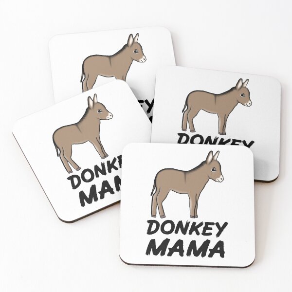 Item preview, Donkey Mama for Donkey Lovers, Black designed and sold by Mochi-Merch.