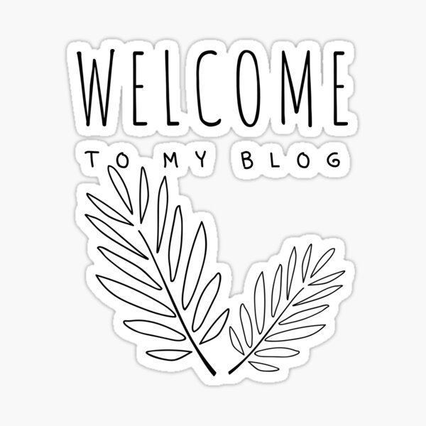 Artikel-Vorschau von WILLKOMMEN IN MEINEM BLOG, designt und verkauft von successmom.