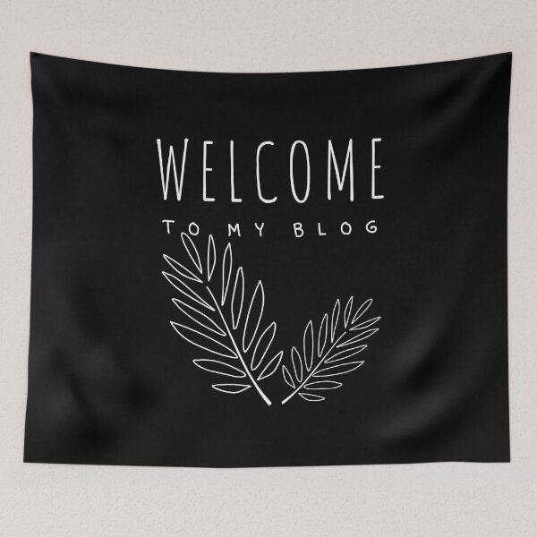 Item preview, WELCOME TO MY BLOG designed and sold by successmom.