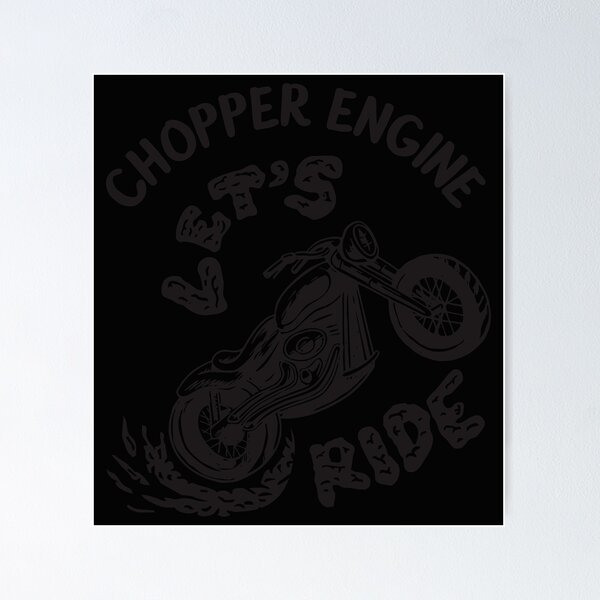 Item preview, motorcycle racer whose engine is the same as a chopeer designed and sold by viralstudio.