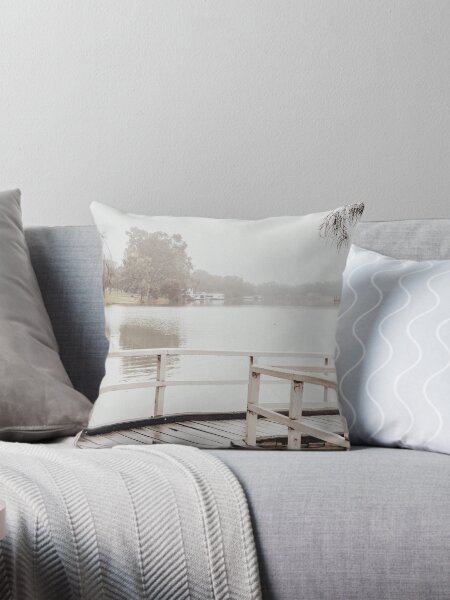 Item preview, Foggy Morning on the Murray designed and sold by BekkaJeanPhoto.