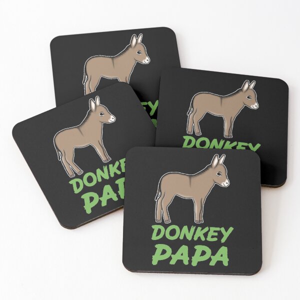Item preview, Donkey Papa for Donkey Lovers, Green designed and sold by Mochi-Merch.