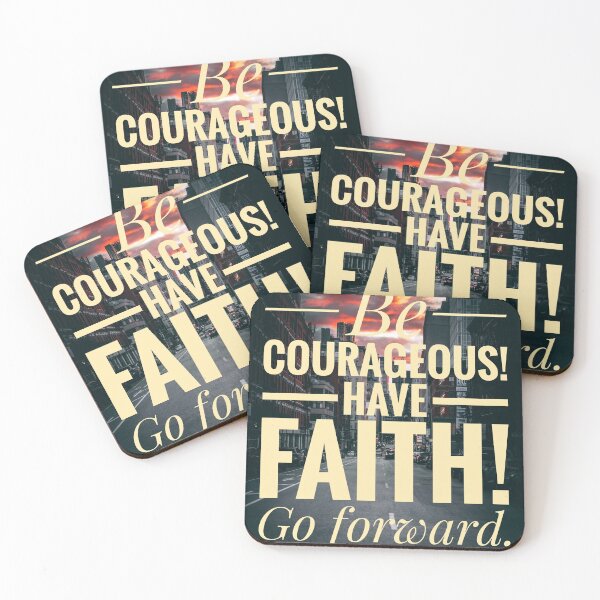 Item preview, Be courageous designed and sold by Lost Highway Horror..
