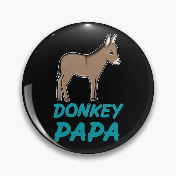 Item preview, Donkey Papa for Donkey Lovers, Blue designed and sold by Mochi-Merch.