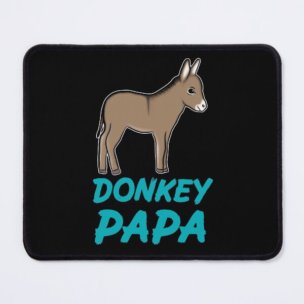 Item preview, Donkey Papa for Donkey Lovers, Blue designed and sold by Mochi-Merch.