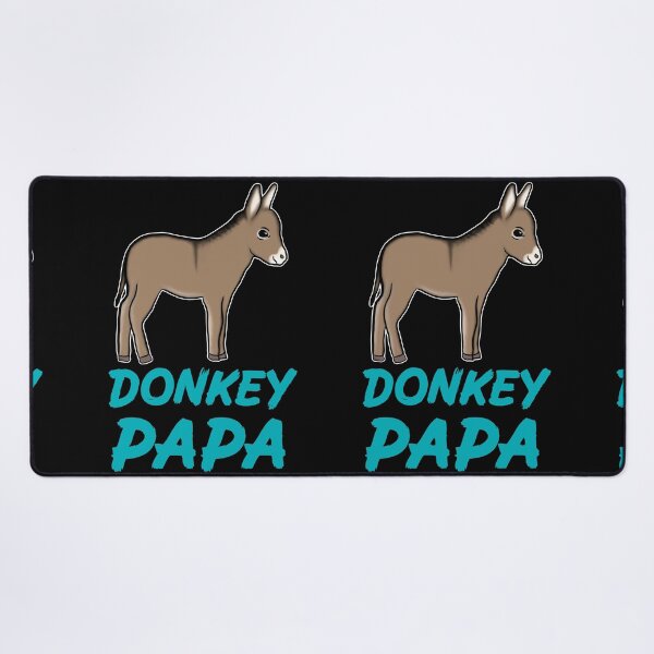 Item preview, Donkey Papa for Donkey Lovers, Blue designed and sold by Mochi-Merch.