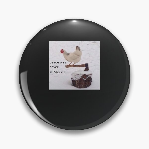 Aperçu de l'œuvre La paix n'a jamais été une option Sticker créée et vendue par AlinaDobrzinsky.