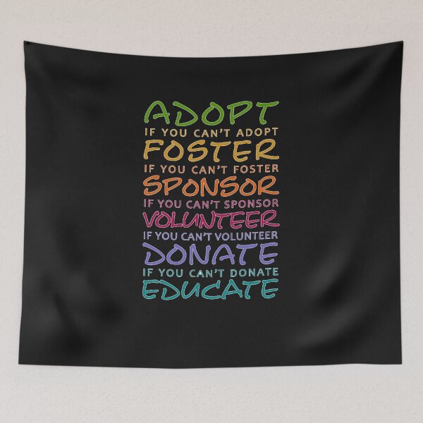 Item preview, Foster Adopt Volunteer Donate Rescue Animal Shelter Adoption designed and sold by Oliverne.