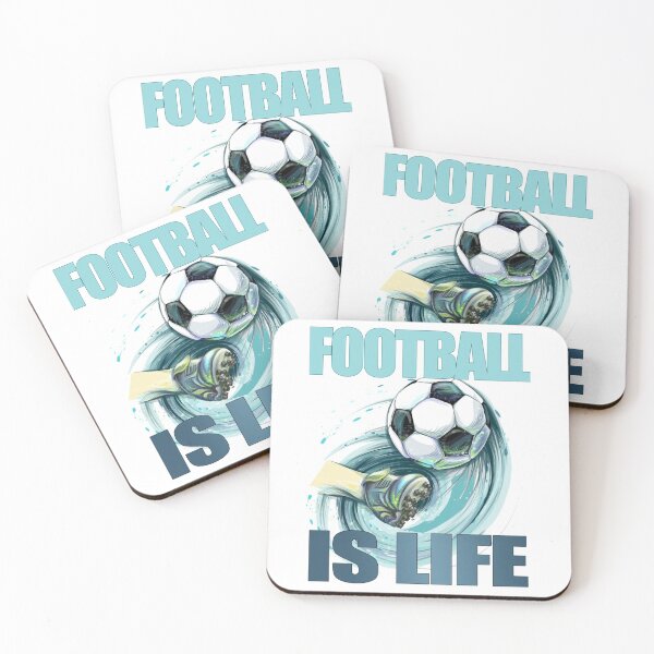 Item preview, Football is life by Coach Lasso version 2   designed and sold by Boitaumane.