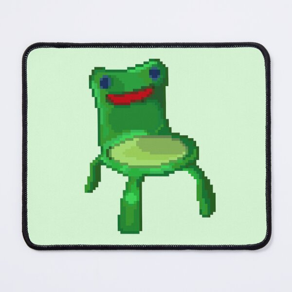 Item preview, froggy chair pixel art acnh  designed and sold by sezalilly.