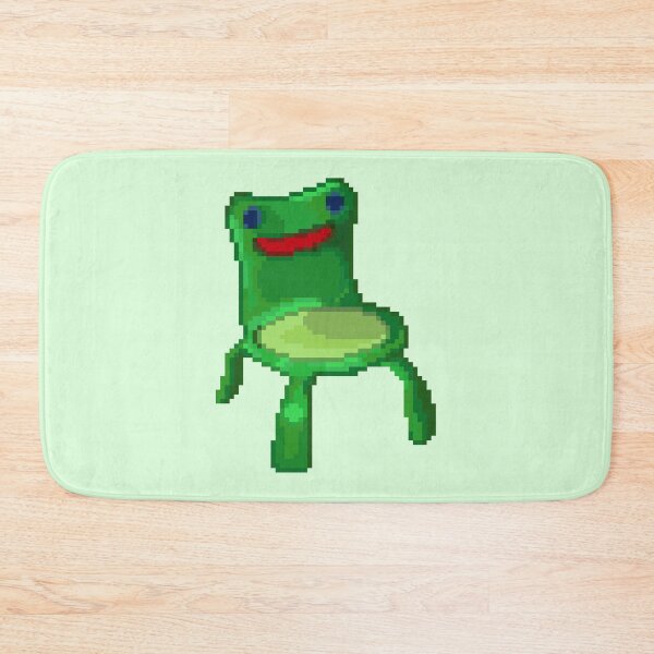 Item preview, froggy chair pixel art acnh  designed and sold by sezalilly.