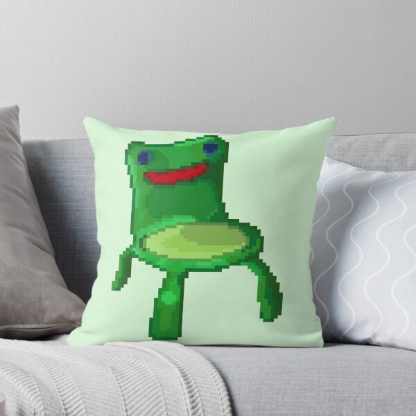 Item preview, froggy chair pixel art acnh  designed and sold by sezalilly.