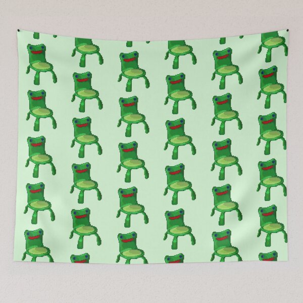 Item preview, froggy chair pixel art acnh  designed and sold by sezalilly.
