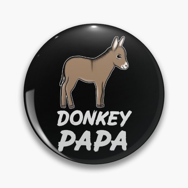Item preview, Donkey Papa for Donkey Lovers, White designed and sold by Mochi-Merch.