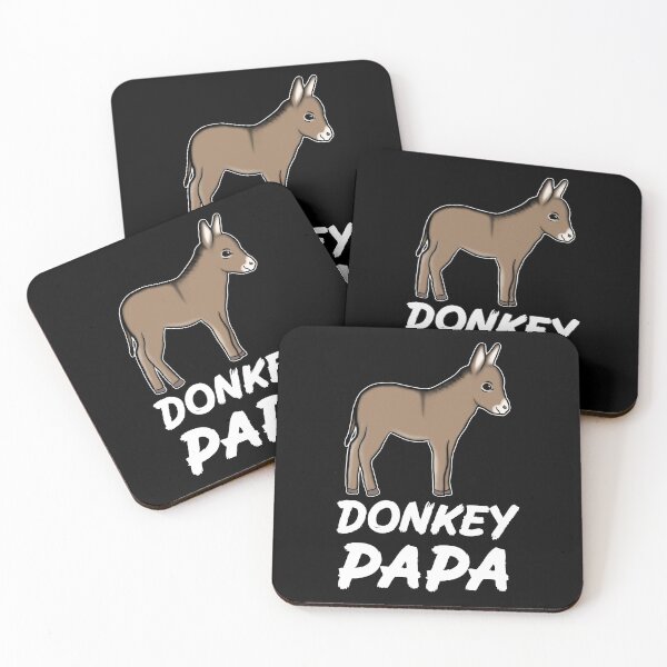 Item preview, Donkey Papa for Donkey Lovers, White designed and sold by Mochi-Merch.