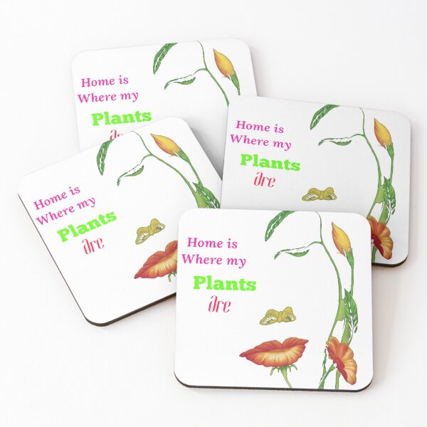 Item preview, Home is where My plants are . designed and sold by hagrashraf.