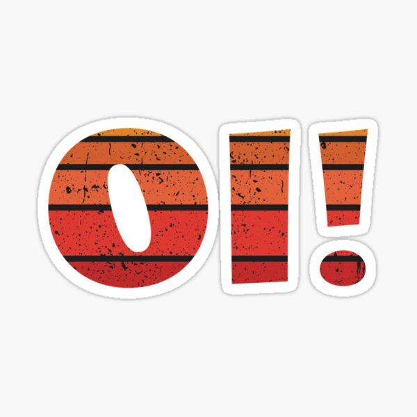 Roy, OI!   Sticker