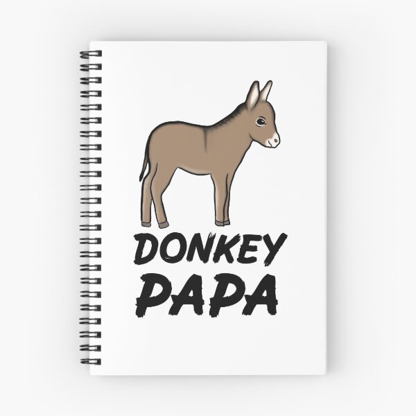Item preview, Donkey Papa for Donkey Lovers, Black designed and sold by Mochi-Merch.