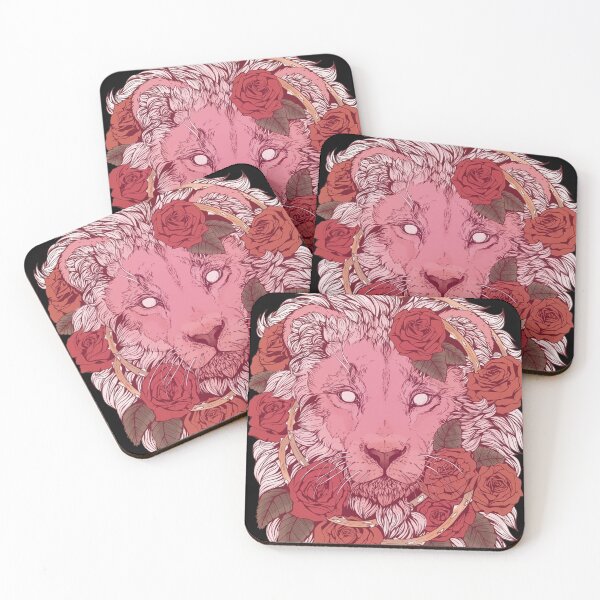 Item preview, Lion of Roses Graphic designed and sold by Labelluz.