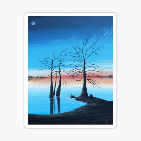 Moon Lake Sticker