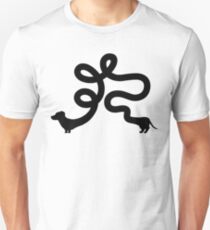 Squiggle Dachshund Unisex T-Shirt