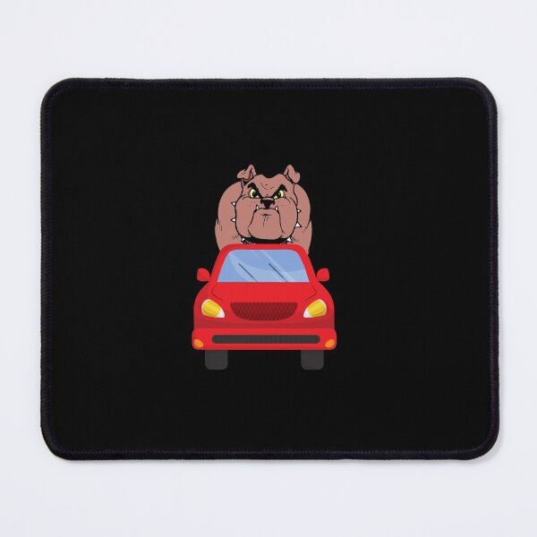 Item preview, angry doggy Driving A red Car, designed and sold by prodesignerpro.