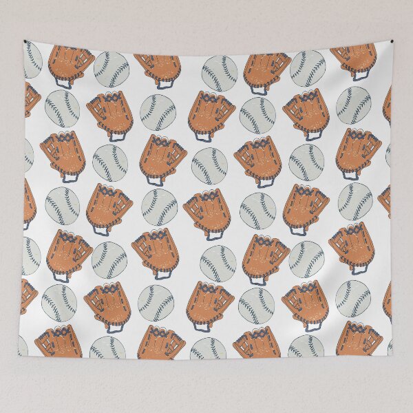 Item preview, Baseball Gloves Seamless designed and sold by MobertsonArt.