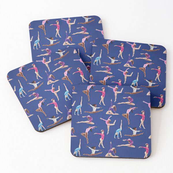 Item preview, Colorful Female Gymnastics  designed and sold by MobertsonArt.