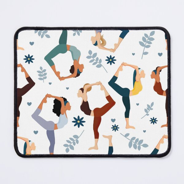 Item preview, Female Yoga Exercises designed and sold by MobertsonArt.