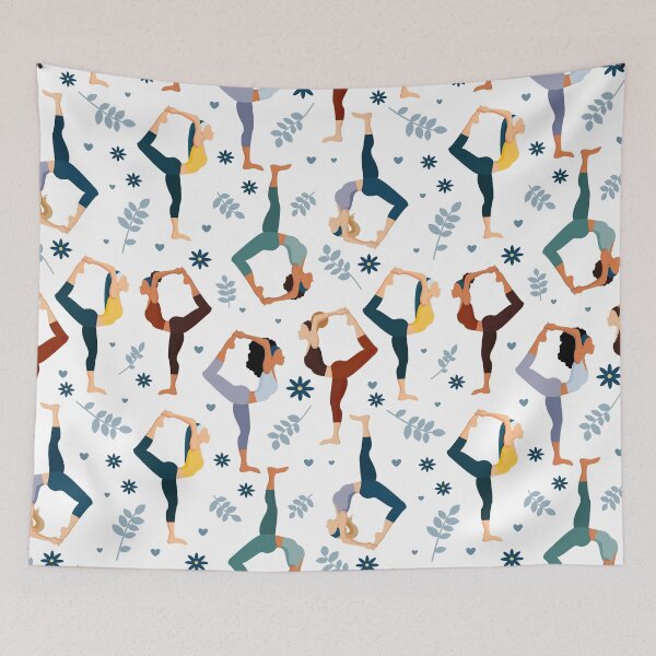 Item preview, Female Yoga Exercises designed and sold by MobertsonArt.