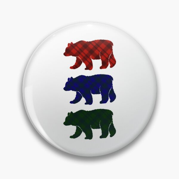 Item preview, Three Plaid Bears designed and sold by Fernheart Designs.